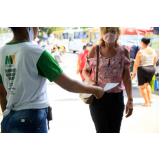 onde encontrar distribuição de folhetos para lojas Asa norte