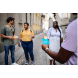 panfletagem para negócios locais preço Praça dos Três Poderes